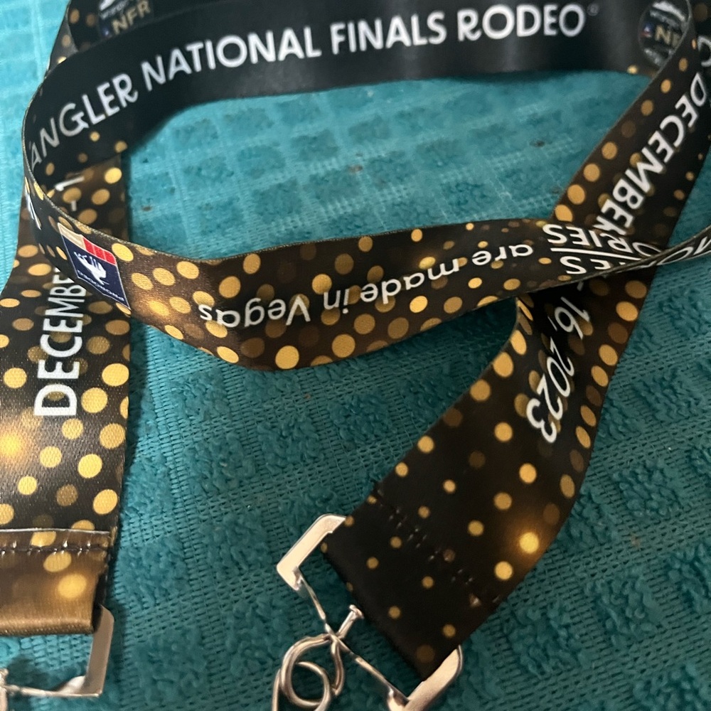 National Finals Rodeo Commemorative Lanyard 2023